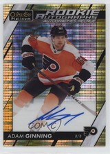 2024 O-Pee-Chee Platinum 2024-25 Update Seismic Gold 8/25 Adam Ginning Auto 0mt8