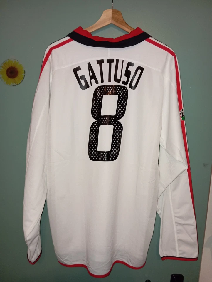 Maglia Match Worn-issued Milan Gattuso 2003-2004 - Immagine 2 di 4