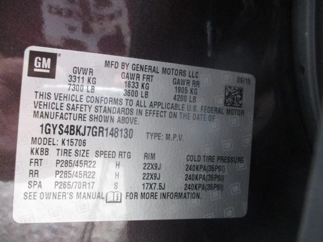 Cadillac Escalade 2016 ECM 23382215 3986 - Изображение 4 из 4