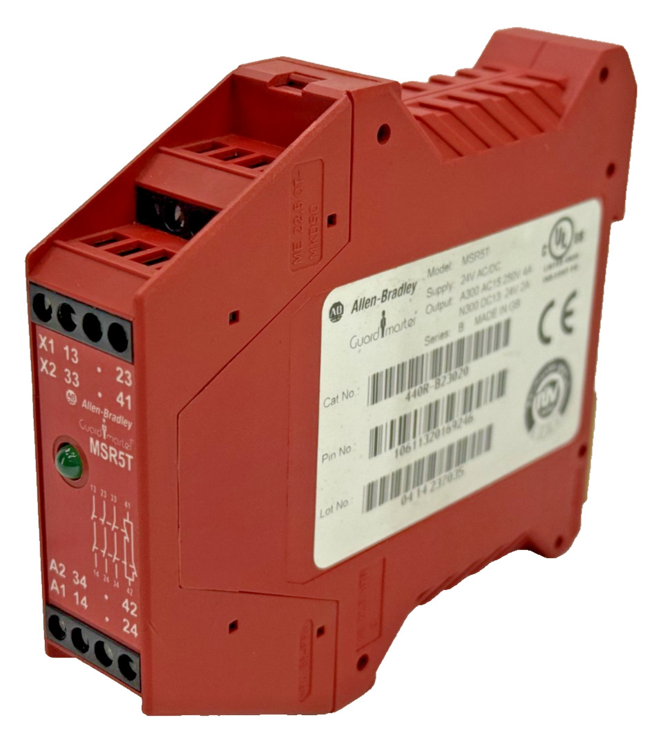 Allen Bradley MSR5T Guardmaster Safety Relay 24V AC/DC 440R-B23020
