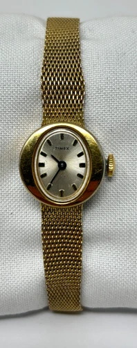 Vintage Timex Ladies Watch Mechanical Wind-Up Tested Working