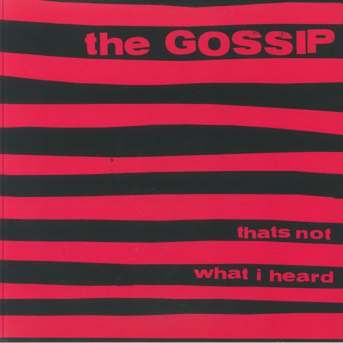 GOSSIP, The - That's Not What I Heard (reissue) - Vinyl ('red apple' vinyl LP)