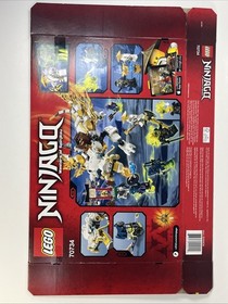 Lego 70734 Ninjago Master Wu Dragon complete assembled used pls read w box