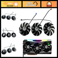 Graphics Card Fan Replacement for RTX 3080 3070 3090 FTW3 - 87MM PLD09220S12H Bl