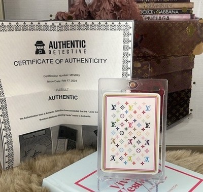 Louis Vuitton LV Takashi Murakami Monogram Playing Card 8 of