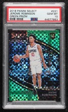 2018 Panini Select Courtside Green Prizm 3/5 Jerome Robinson PSA 10 GEM MT 09yr