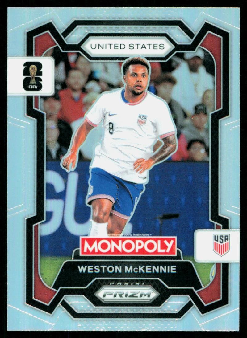 2026 Panini Prizm Monopoly FIFA World Cup #50 Weston McKennie