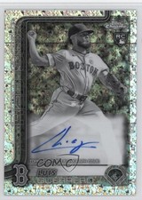 2025 Chrome Rookie Black & White Mini-Diamond Refractor Luis Guerrero Auto 1pp0
