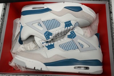 シューズ(男性用) AIR JORDAN4 military blue 27.5 Jordan 4 Military Blue Men Size 8 Brand New On Hand Ready To Ship