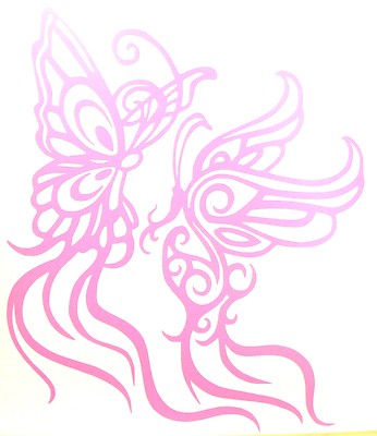 butterfly decal sticker vinyl wall glass sticker butterfly 500 fiat ok