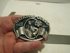 1982 BERAMOT BRASS WORKS US NATIONAL GUARD BELT BUCKLE