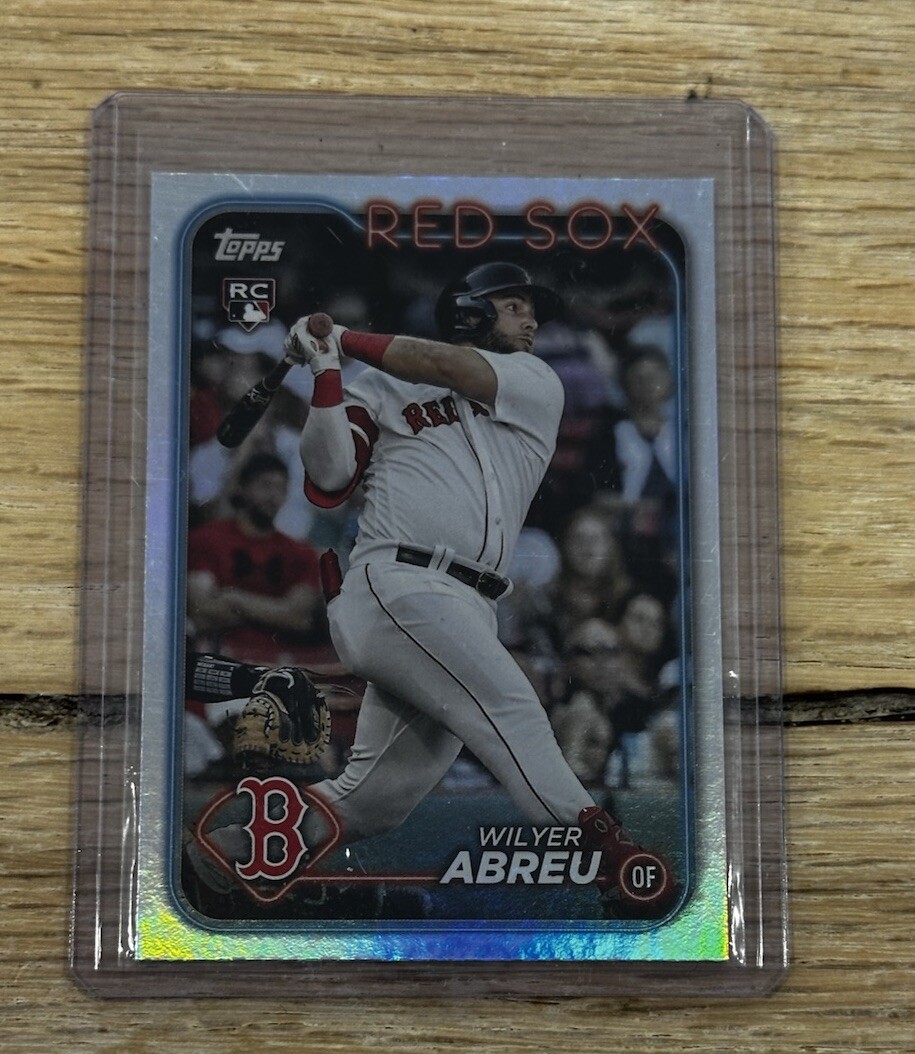 2024 Topps #672 Wilyer Abreu Rainbow Foil RC