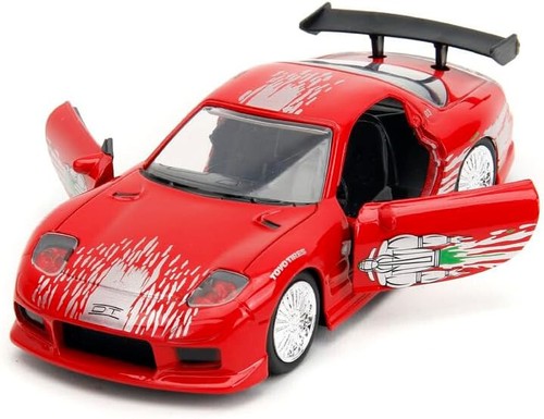 Kyosho Jada 1/32 The Fast and the Furious Mazda RX-7 1995 Red/Graphics JADA98377 - Picture 3 of 24