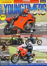 YOUNGTIMERS MOTO 17 KAWASAKI Z1000 R YAMAHA TDM 850 HONDA NR 750 TRIUMPH SS 250