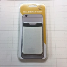 Universal Adhesive Pocket Stick On Wallet Card Holder Pouch Case For Cell Phone