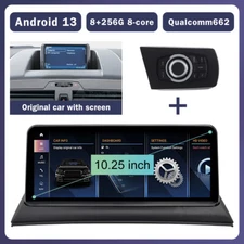 Android 13 Wireless Multimedia Carplay Touch Screen For BMW X3 E83 04-10+iDrive