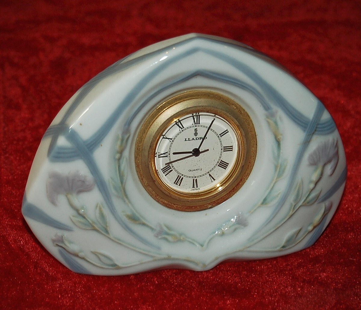 LLADRO Porcelain SEGOVIA CLOCK Small Var. In Original Box! 1980's