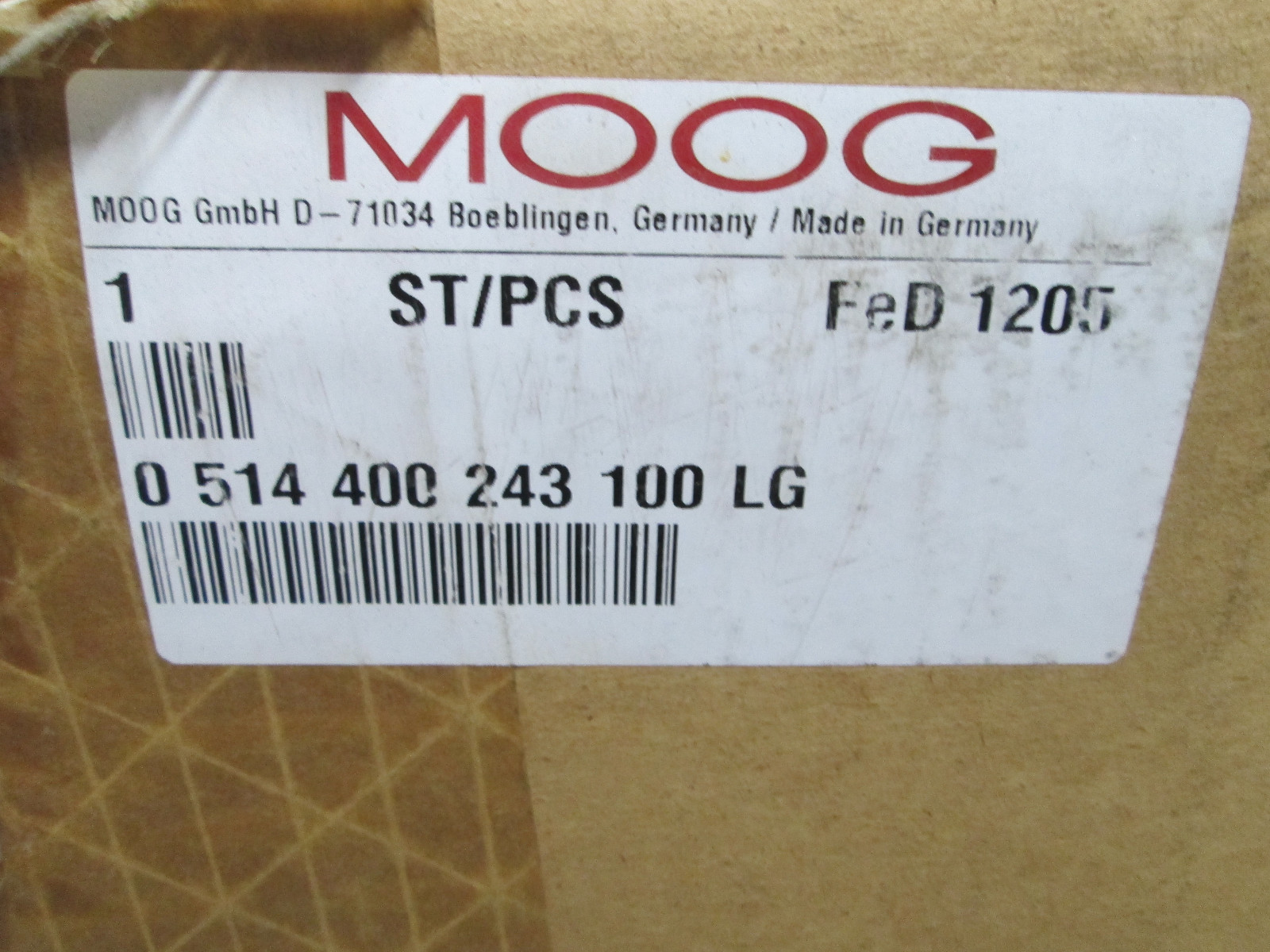 MOOG 0 514 400 243 25151620 D-71034 PISTON HYDRAULIC PUMP(NIB) | eBay 