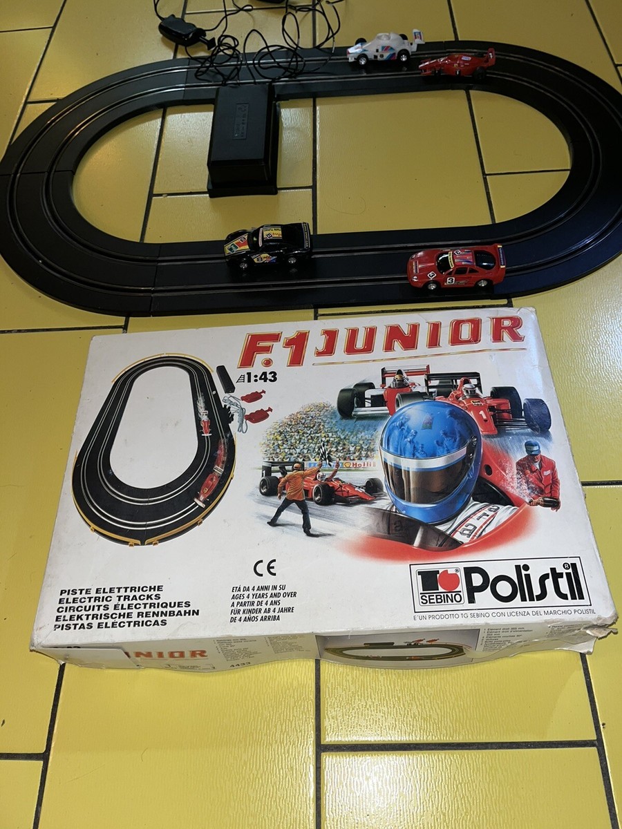 Pista Polistil F1 Junior 1/43 Buona Ferrari Due Macchinine F1 Più