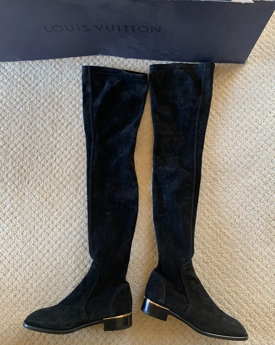 Louis Vuitton Skyline Flat Thigh Boot