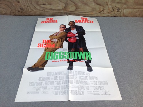 1992 Diggstown Original Movie House Full Sheet Poster