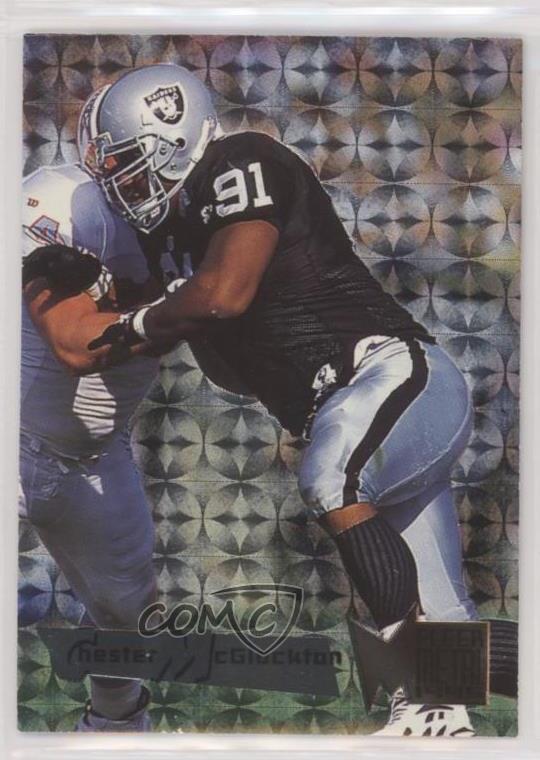1995 Fleer Metal Chester McGlockton #142