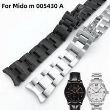 Stainless Steel Watch Band Strap 20 22mm for Mido Multifort M005430A/830AM025