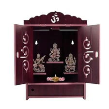 Lyrics Creation Beautiful MDF Wooden Temple,Home Temple, Pooja Mandir, Wall Hang