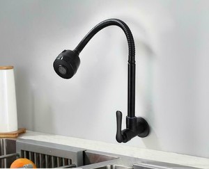 Newly Wall Mounted Stainless Steel Swivel Two Ways Sprayer Kitchen