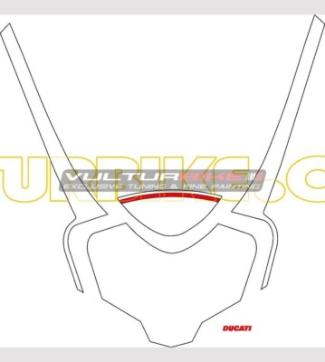 Adesivo Personalizzabile Per Cupolino - Ducati Panigale V4 / V4R