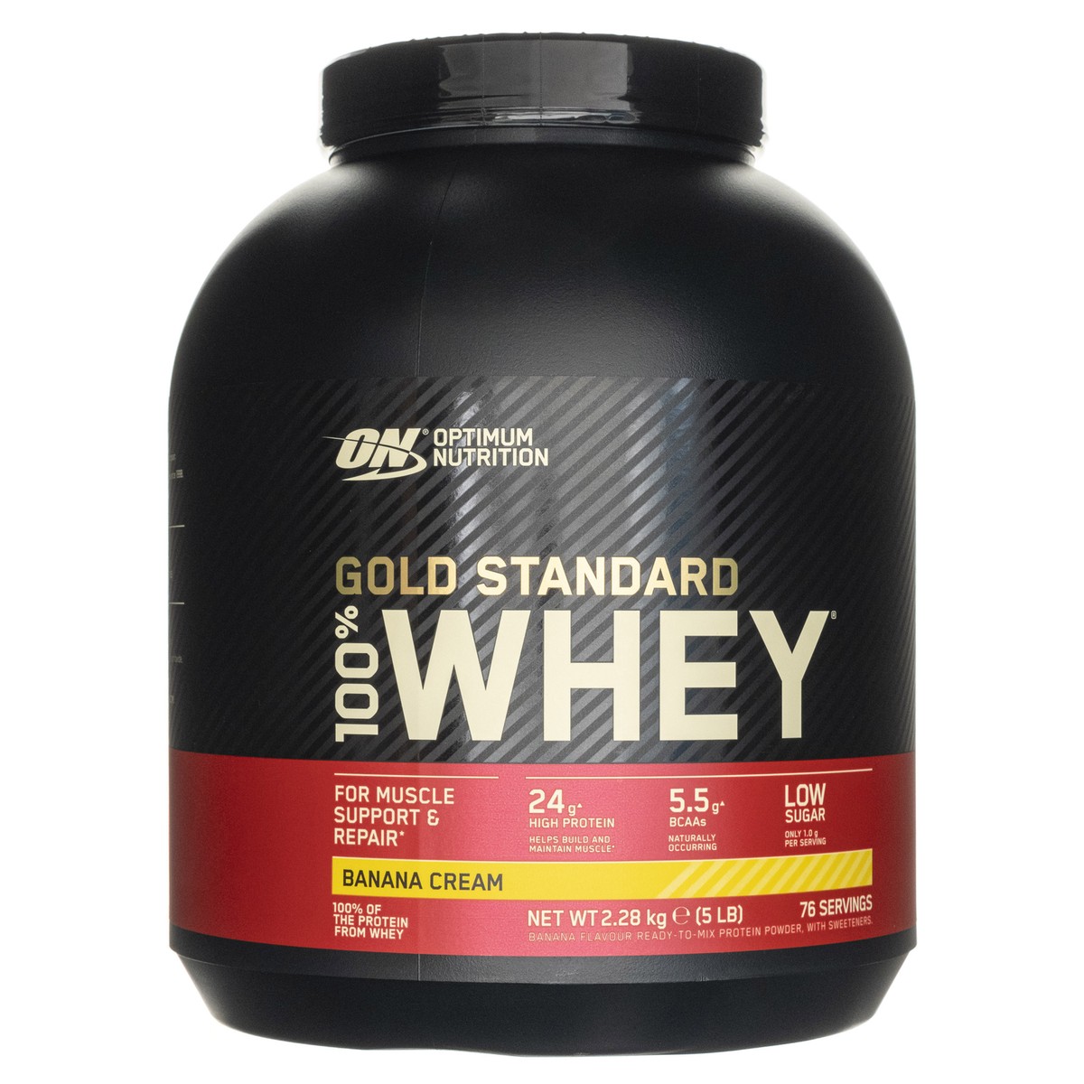 Protéine Whey Optimum Nutrition Gold Standard - Saveur Crème Banane - 2280 G - Neuf