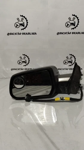 Door Mirror-Power Heated Chrome Convex Spotter Glass Mirror TRQ MRA06668  DL