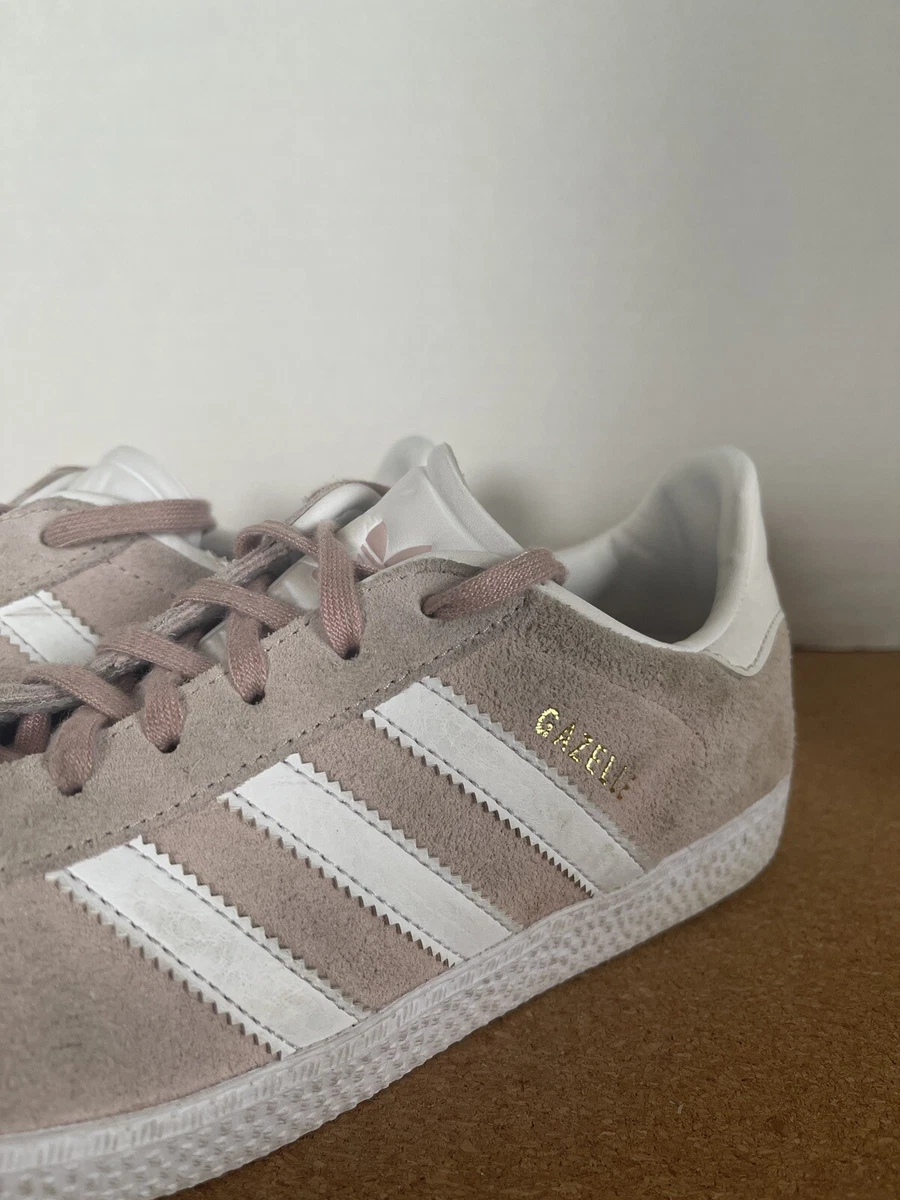 Adidas Gazelle in Light Pink White Suede Retro | eBay