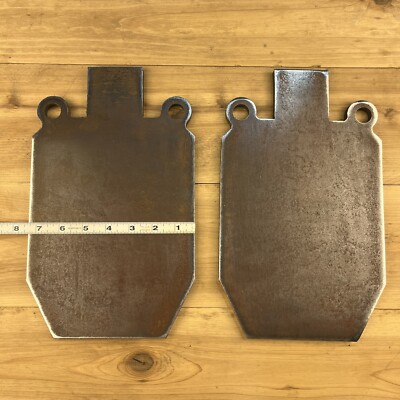 3/8'' Thick AR500 7''x12'' IDPA Body Shooting Targets Set of TWO