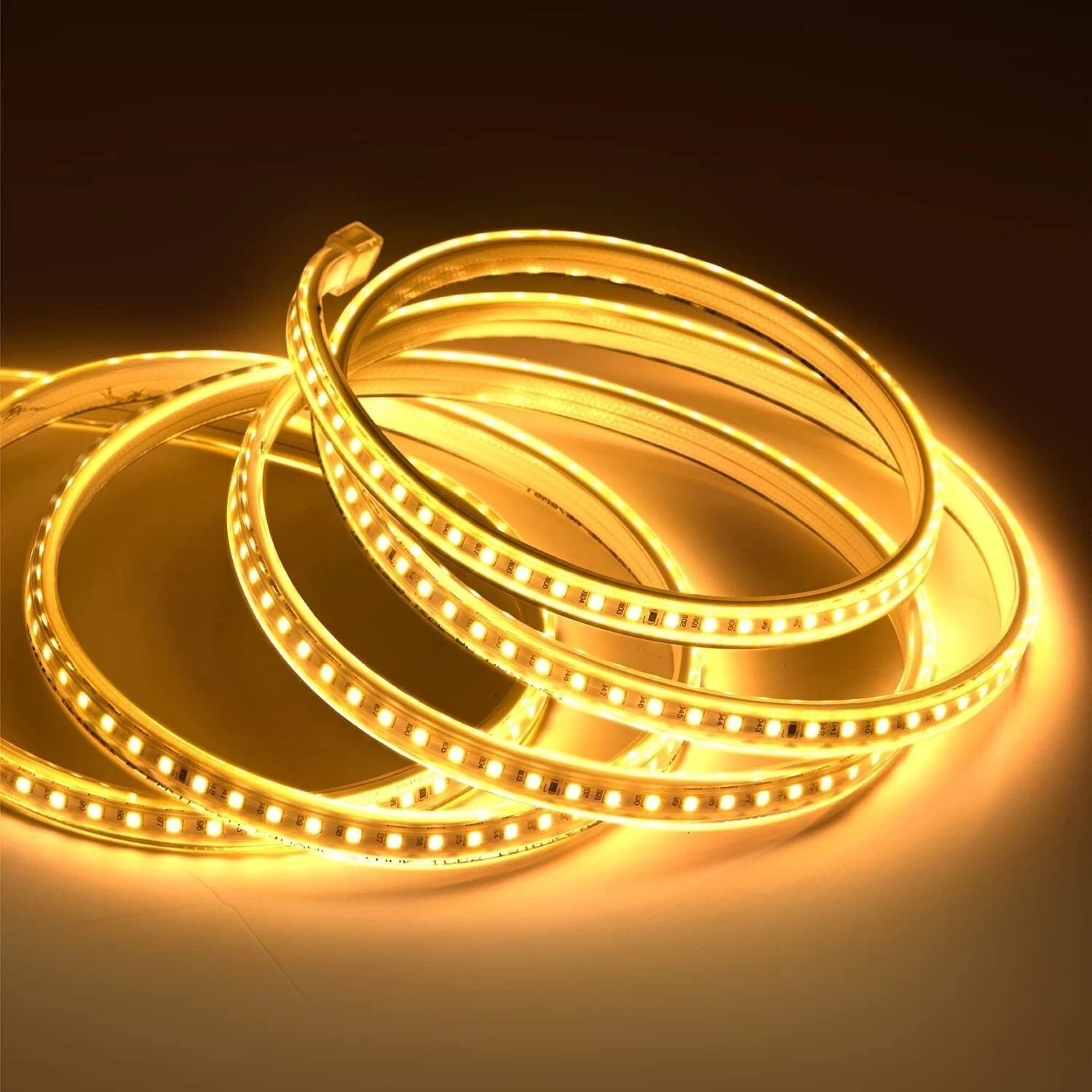 LED Strip Lights 174'12VDC 2835 SMD Waterproof Home Decor 3000K Warm White