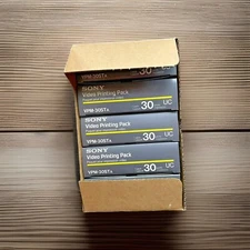 Sony VPM-30STA Color Video Printer Pack Case of 5 Packs Japan C19A4196 New