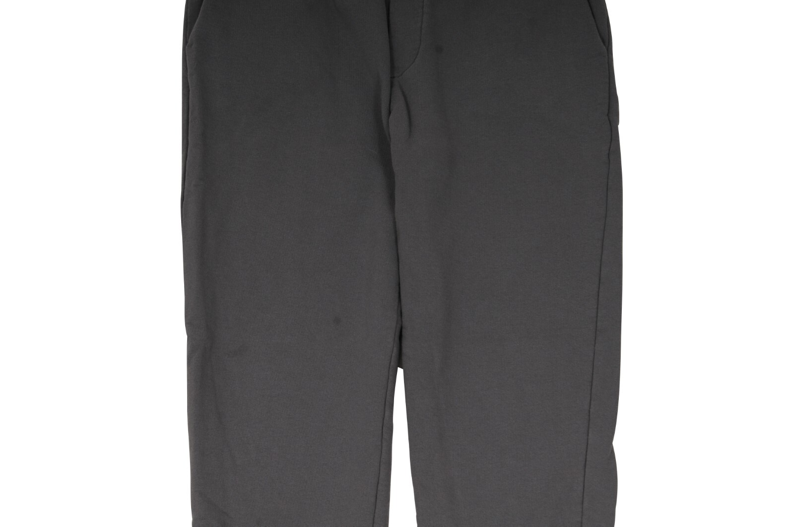 Prada Men Sweat Pants Size Medium Gray Cotton Joggers Nylon Logo Pocket image 4
