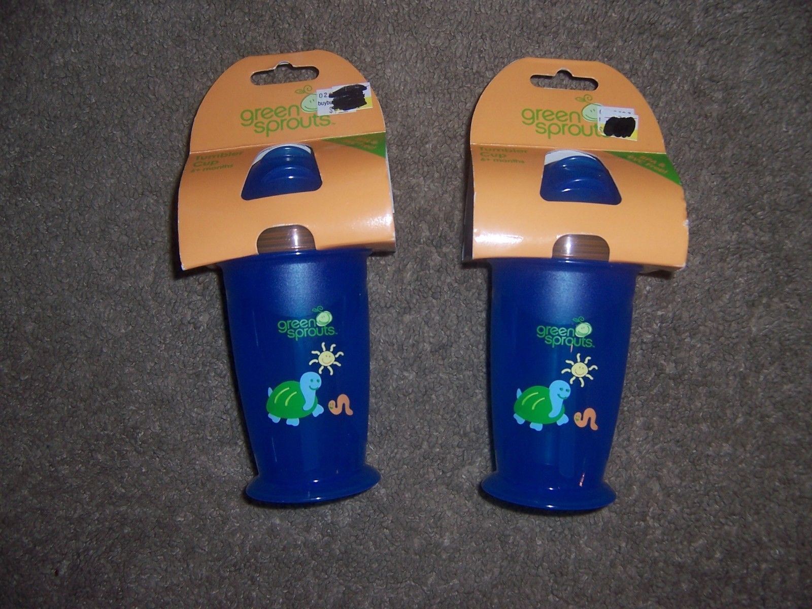 green sprouts tumbler cups nip 6+ months new