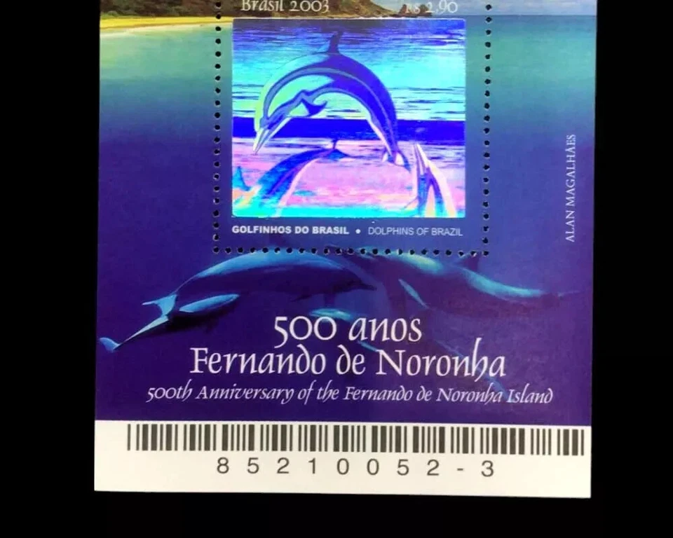 Delfín Spinner (Stenella longirostris) Brasil 2003 Isla Fernando de Noronha Foto 2 de 3