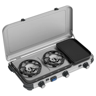 Campingaz Kitchen 2 Multi Cook All in One Gaskocher Campingkocher mit Grill NEU