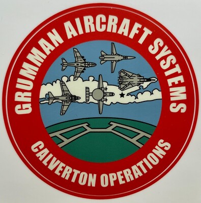Grumman Aircraft Systems, Calverton Operations Decal, Naval Aviation  DEC-0182