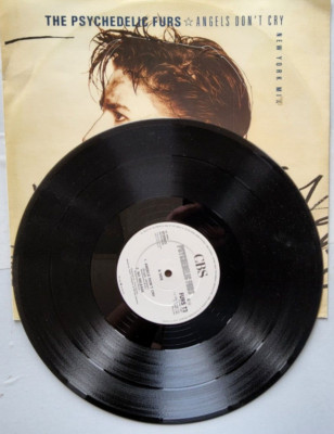 The Psychedelic Furs   Angels Don't Cry (New York Mix) 12'' vinyl record, 1986