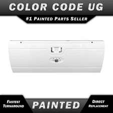 NEW Painted *UG White Platinum* Tailgate Shell for 2008-2016 Ford F-250 F-350