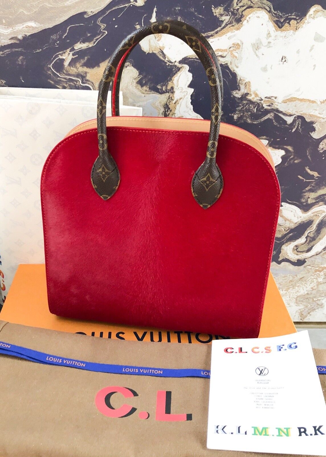 Louis Vuitton x Christian Louboutin Celebrating Monogram Iconoclasts Spike  Tote, myGemma