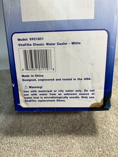 VitaFilta Water Cooler Programmable W/ Indicator Light W/ 1 Filter *NEW IN BOX* - Picture 8 of 9