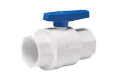 2" PVC Slip Ball Valves-- HOMEWERKS #VBV-P40-E8B