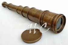 18" Laiton Victorien Marine Finition Antique Maritime Nautique Longue-Vue...