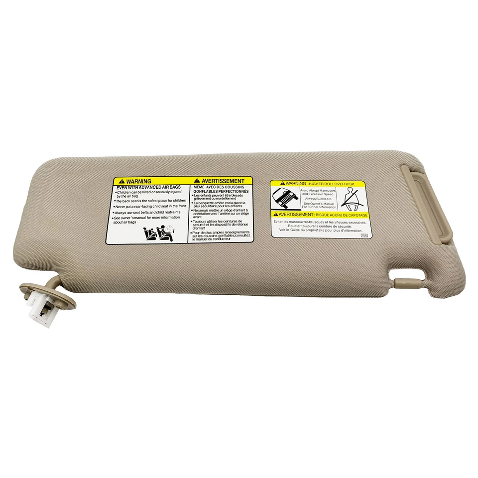 Parasol izquierdo y derecho beige arena para Toyota 4RUNNER 2010-2022 7432035A90E1 Foto 3 de 4