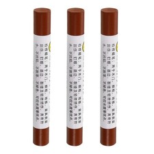 Furniture Repair Crayons Wax Filler Stick, 3Pcs Red Walnut