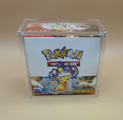 Acryl Case für Pokemon Display (Booster Box) - Dicke Aussenwände mit UV Schutz